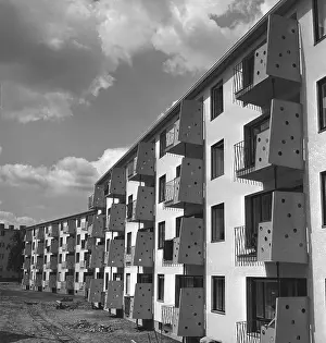 Bahaus-Style Apartment Building