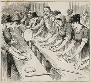 Bakers Making Matzos