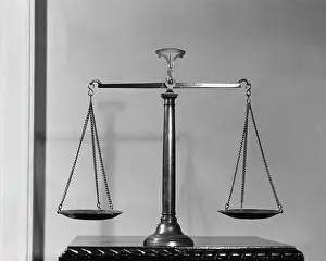 Equality Prints: Balancing Scales On Table