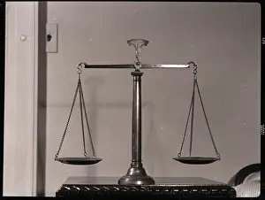 Equality Prints: Balancing Scales On Table