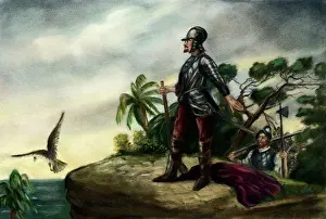 Armor Prints: Balboa's Discovery of the Pacific by Clyde O. De Land