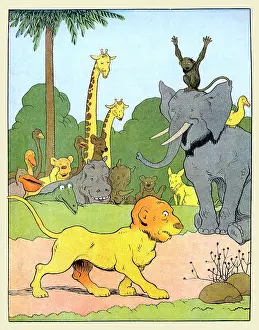 Bald Prints: The Bald Lion