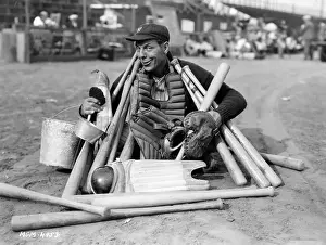 Silent Era Prints: Ball Player