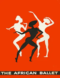 T1716575 Prints: Ballet African
