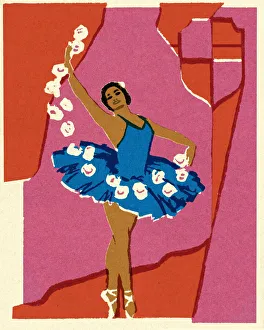 Printstock Collection: Ballet Dancer