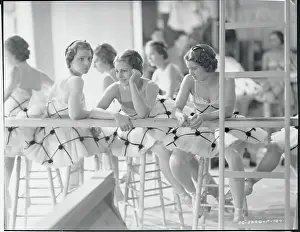 Tiredness Prints: Ballet Dancers Resting