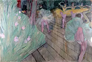 Henri De Toulouse Lautrec Prints: Ballet, by Henri de Toulouse Lautrec, 1886, 19th Century, oil on canvas, 102 x 150 cm