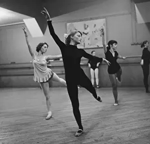 Ballet Being Taught to Students by Carol Heiss