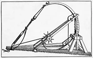 Throwing Prints: Ballista That Threw Two Stones