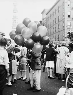 Arc0017636 Prints: Balloon Seller On The Feast Of St Anthony