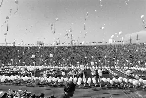 Balloons Released For Olympic Games Opening Ceremony