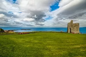 Images Dated 3rd July 2015: Ballybunion castle, Co. Kerry, Ireland