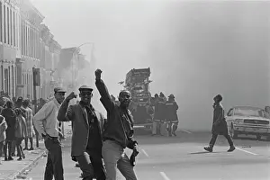 Race Issues Prints: Baltimore Riots