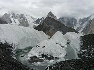 Images Dated 16th August 2009: Baltoro glacier in Karakorum range