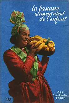 Postcard Prints: Bananas for Babies in Paris