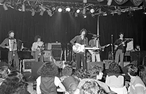 The Band Plays In A Club