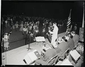 Band Plays, People Dance In Prospect Par