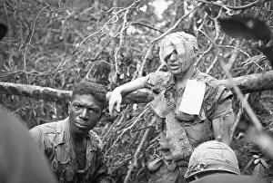 Bandaged Soldiers in Viet Nam