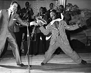 Bandleader With Little Arthur Matthews