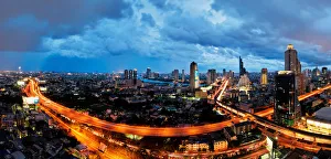 Images Dated 27th March 2015: Bangkok cityscape, Thailand