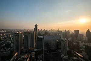 Images Dated 6th February 2015: Bangkok sunset