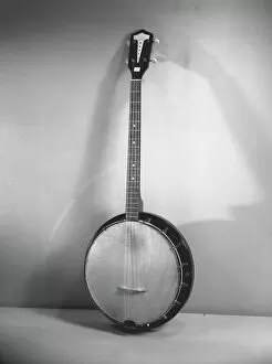 Banjo, (B&W)