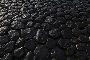 Holland Gallery: Bank protection of basalt stones, background, North Coast, Holland, Netherlands, Europe