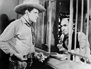 Intimidation Prints: Bank Robbery in Old West
