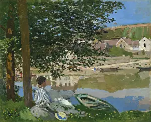 River Seine Prints: On The Bank Of The Seine