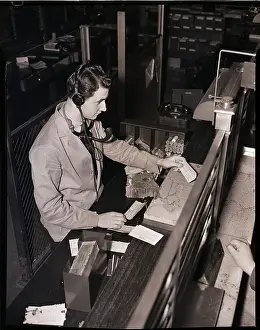 Speaker Prints: Bank Teller with Speaking System