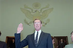 Fraud Prints: Banker Charles Keating Appearing Before House Banking Committee