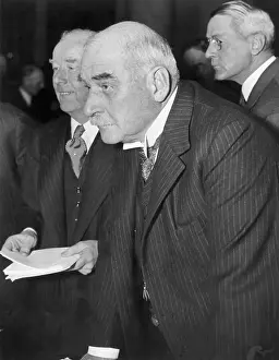 Banker J.P. Morgan Jr. Before Senate Committee