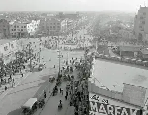 Nanjing Prints: The Banking District of Nanking, China