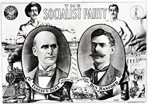 Socialist Prints: Banner For Socialist Party Of 1904