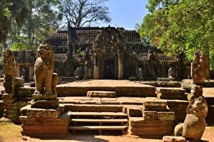 Images Dated 16th January 2015: Banteay Kdei Temple, Siem Reap, Cambodia