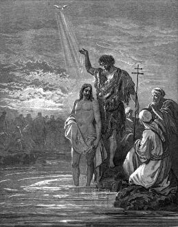 Images Dated 5th November 2009: The baptism of Jesus