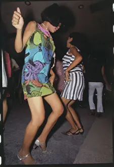 Bangkok Prints: Bar Girl Dancing