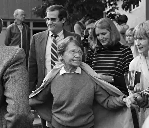 Barbara McClintock With Coat Open
