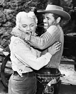 Biting Prints: Barbara Payton and Tom Neal in Scenes from The Great Jesse James Raid