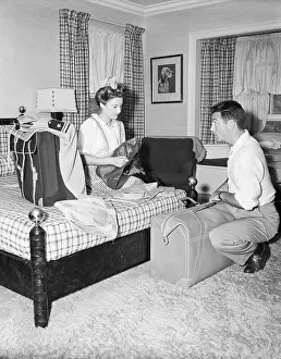 Barbara Stanwyck and Robert Taylor