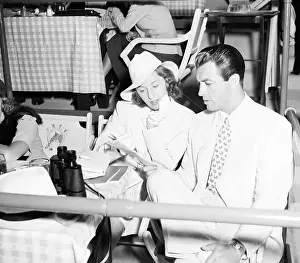 Barbara Stanwyck and Robert Taylor