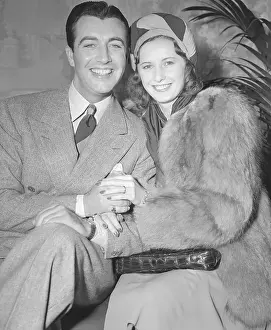 Elopement Prints: Barbara Stanwyck and Robert Taylor Smiling