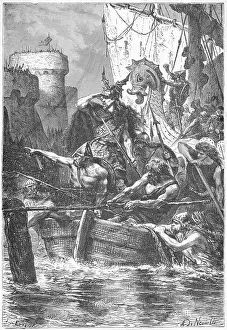 Barbarian Prints: Barbarians Invading Paris