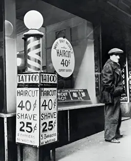 Barber Shop Storefront