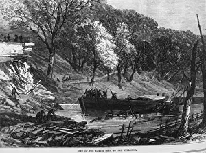 Transport H Prints: Barge Explosion