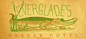 1940 Prints: Barker Hotel, Everglades