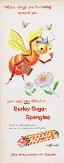 Huty25095 Prints: Barley Sugar Spangles
