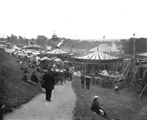 Barnet Fair rides