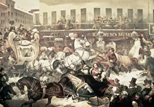 Broadway Prints: Barnum's Museum by Thomas Benecke