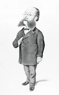 Agency Prints: Baron Paul Julius Von Reuter; Caricature